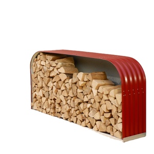 Outdoor wood storage shed Metal wood shed