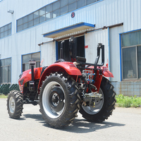 Tracteur multifonction 4wd 4x4 25hp 35hp 50hp 60hp 70hp 80hp 100hp Tracteurs agricoles Tracteurs à roues à cabine