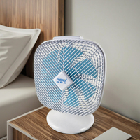 Prix de gros Smart WiFi Phone App Control Automatique Swing Batterie Rechargeable DC Ventilateur de table avec quatre vitesses de vent