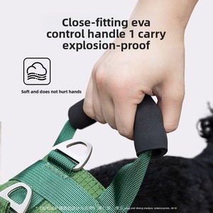 Arnés para Perros Medianos y Grandes, Anti-Impactos, Impermeable, con Doble Hebilla, Arnés de Pecho para Border <span class=keywords><strong>Collie</strong></span>, Corgi, Schnauzer, para Actividades al Aire Libre - Product Image 4