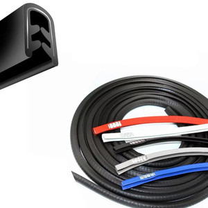 Pelindung tepi pintu mobil berbentuk U kustom setrip segel karet silikon PVC ramah lingkungan layanan pemrosesan pemotongan penggunaan industri - Product Image 5