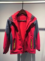 Herbst & Winter Polar tec Fleeced Warm Jacket Wasserdicht und wind dicht mit Stehkragen Reiß verschluss Verschluss Polyester Größe XXXL