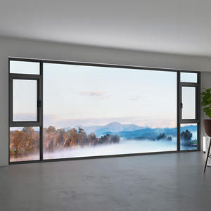 Proveedor Mayorista de <span class=keywords><strong>Ventanas</strong></span> de Aluminio con Doble Acristalamiento, Aislamiento Térmico, <span class=keywords><strong>Ventanas</strong></span> Abatibles Resistentes a Huracanes - Product Image 2