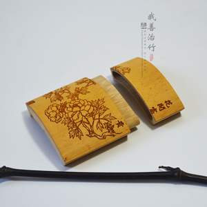 Caja de Cigarrillos de Bambú Hecha a Mano, Tradicional, Ecológica, Tallada, para 10 Paquetes, Creativa, Gran Venta - Product Image 1