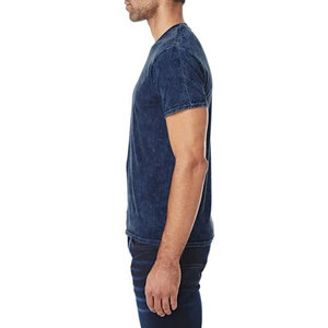 T-shirts en coton biologique en gros pour hommes, style vintage délavé, pour l'été, vente chaude, meilleur prix, t-shirt vintage personnalisé pour hommes - Product Image 4