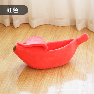 Nid pour chat d'hiver en forme de <span class=keywords><strong>banane</strong></span> Nid pour hamster Nid pour hamster Tapis de couchage pour animaux de compagnie - Product Image 4