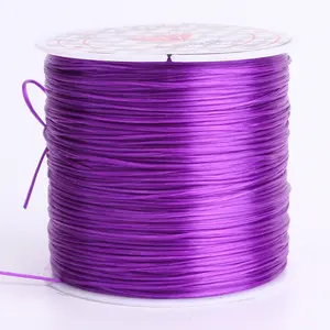 50m/Roll 0.7mm Beading Stretch Cords Elastic Line Supply Wire String Jewelry Thread For DIY Bracelet Necklace Beaded Accessories