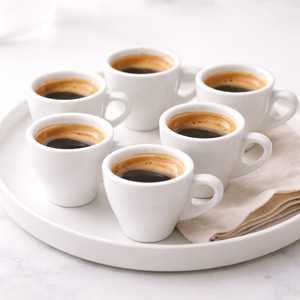แก้วกาแฟเซรามิก 80 มล. สีขาว พอร์ซเลน ใช้กับไมโครเวฟได้ ใช้กับเครื่องล้างจานได้ ชุด 6 ใบ - Product Image 3