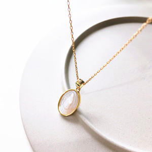 <strong>Delicate</strong> 925 Sterling Silver Maria Image Pendant <strong>Necklace</strong> - Product Image 2