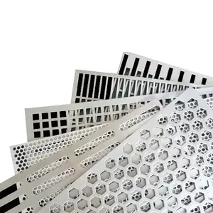 Китайский поставщик CNC Обработанные Алюминиевые пластины перфорированный стальной лист алюминиевый перфорированный металлический экран лист цена M2 стальная сетка