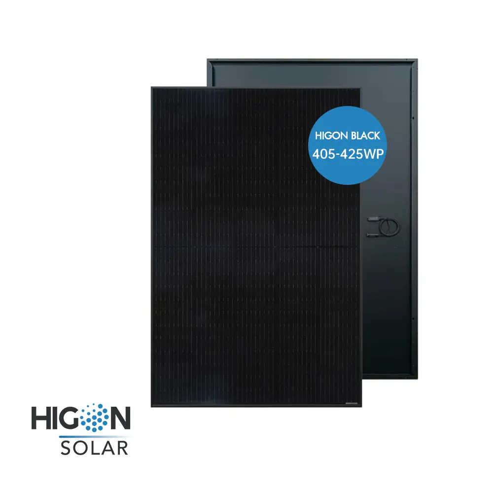 Entreprises de panneaux solaires noirs demi-cellule Mbb 405W 410W 415W 420W 425W en Allemagne