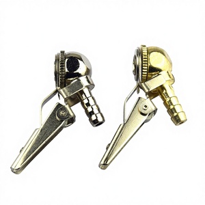 Outil pneumatique pour gonflage de pneus de <span class=keywords><strong>voiture</strong></span>, tête de gonflage filetée femelle 1/4, raccord 8 mm, embout de gonflage à clipser - Product Image 1