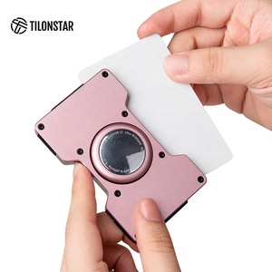 TILONSTAR TVC700 Minimalist Metal <b>Wallet</b> Slim Aluminum Metal Money Clip <b>Wallet</b> Card <b>Holder</b> - Product Image 3