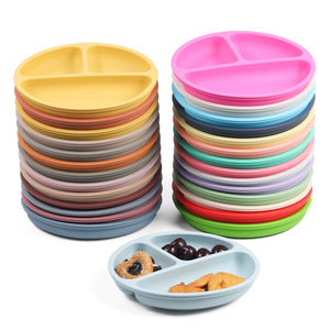 Silicone Feeding Set - Baby Led <strong>Weaning</strong> Supplies with Bib, Suction Plate, Bowl, Cup, and First Stage <strong>Spoon</strong> - Product Image 5