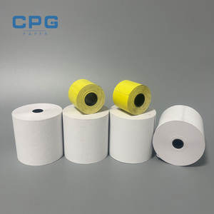 Rollo de Papel Térmico para Fax, Bajo en Polvo, 80 mm, para Uso en Oficina, Archivo de Documentos e Impresión Profesional de Recibos - Product Image 1