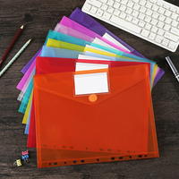 Pochette de classement A4 transparente à 11 anneaux, en PP durable avec bouton-pression, pour le rangement de documents – Approvisionnement direct usine