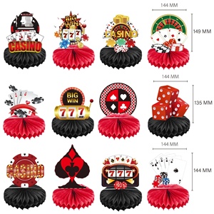 ชุดอุปกรณ์ตกแต่งงานวันเกิดธีมโป๊กเกอร์ 4 ชิ้น สำหรับ<span class=keywords><strong>จัด</strong></span><span class=keywords><strong>ฉาก</strong></span>กลางแจ้ง - Product Image 5