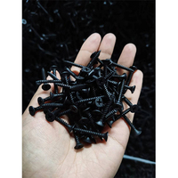 Vente directe d'usine - Vis pour cloisons sèches - Embout Phillips - Filetage fin - Noir # Vis autotaraudeuses 6*25mm