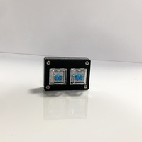 Keyboard Mekanik Mini Nirkabel USB RGB yang Dapat Disesuaikan dengan 2/3/4 Tombol Ultra-Kompak untuk Produktivitas yang Efisien dan Makro Keyboard Mekanik