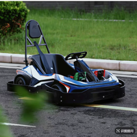 Go-Kart Eléctrico Inteligente de Alto Rendimiento con Velocidad Ajustable por Software, 3 Velocidades, Mini Badger Racing, Doble Motor, Hidráulico, para Exteriores