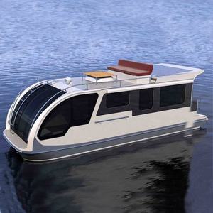 Casa Flotante de Diseño Moderno con Paneles Solares, Casa Flotante en el Mar para Alquilar - Product Image 4