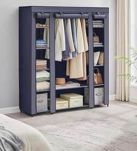 不織布製 折りたたみ式 モダンなアパート用ワードローブ/クローゼット 家庭用寝室家具 衣類収納 - Product Image 5