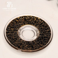Ensemble de tasses à thé et soucoupes en verre de style arabe du Moyen-Orient, ensemble de tasses à thé noir turques pour le mois de Ramadan, service de thé et de café