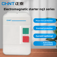 Démarreur magnétique Chint AC 50Hz NQ3-11P 5.5P 11KW 380V 17-25A, mode de commande non spécifié, fabriqué en Chine