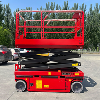 Plateforme élévatrice à ciseaux verticale GTJZ 6m 8m 10m 12m, petite plateforme élévatrice à ciseaux entièrement automatique, plateforme élévatrice à batterie électrique à déplacement automatique
