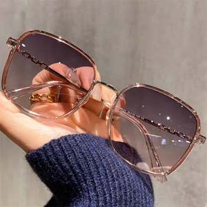 Lunettes de soleil unisexes de luxe UV400, monture en PC, style tendance de haute qualité, 6 couleurs, vente en gros - Product Image 5