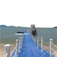 Plateforme flottante à treillis, pont flottant, ponton pour jet ski, quai flottant en plastique, pontons pour bateaux à vendre