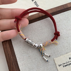 Pulsera de plata pura con diseño de borlas, unisex, para uso diario - Product Image 4