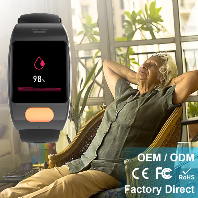 L20Pro Elderly Fall Watch Alert Digital Sensors IP67 Waterproof Stainless Steel SIM Card GPS Navigation 4G Compass Answer Calls