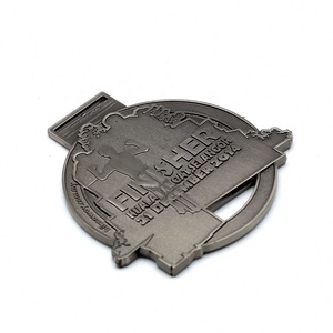 Placca OEM ODM Nickel Sport medaglia vergine medaglia colori targa premio personalizzata - Product Image 5