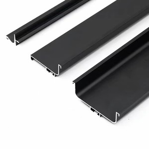 Aluminum Alloy U-shaped Cabinet Door Handle Concealed Embedded Minimalist Design For Cabinet Doors Easy Installation - Product Image 1