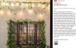 Tapiz Decorativo de Gran Tamaño para Exteriores, Paisaje Rústico, Ventana, Escena, Estilo Estético para Dormitorio - Product Image 6