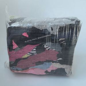 Trapos de Camiseta de Colores Surtidos de Súper Absorción, Trapos 100% Algodón para Limpieza de Uso Industrial - Product Image 1