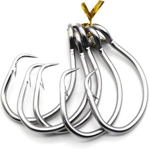 4/0-15/0 #   Hameçon de pêche en eau salée de haute qualité 39950 en acier inoxydable Demon Circle pour la pêche en haute mer au thon - Product Image 5