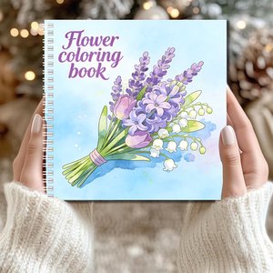 Cuaderno para Colorear con Diseño Personalizado, Cuaderno Espiral para Niños y Adultos, Material Escolar, Alivia el Estrés - Product Image 5