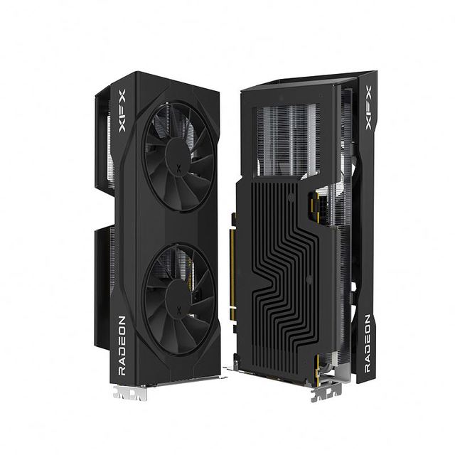 TOP Sale AMD Radeon RX 9060 XT Black Wolf 16GB New Esports Game Design Desktop Computer Graphics Card