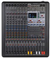 Console de mixage audio professionnelle 12-16-24-32 canaux avec effets de réverbération numérique DSP 99, interface audio USB, mixeur multifonctionnel