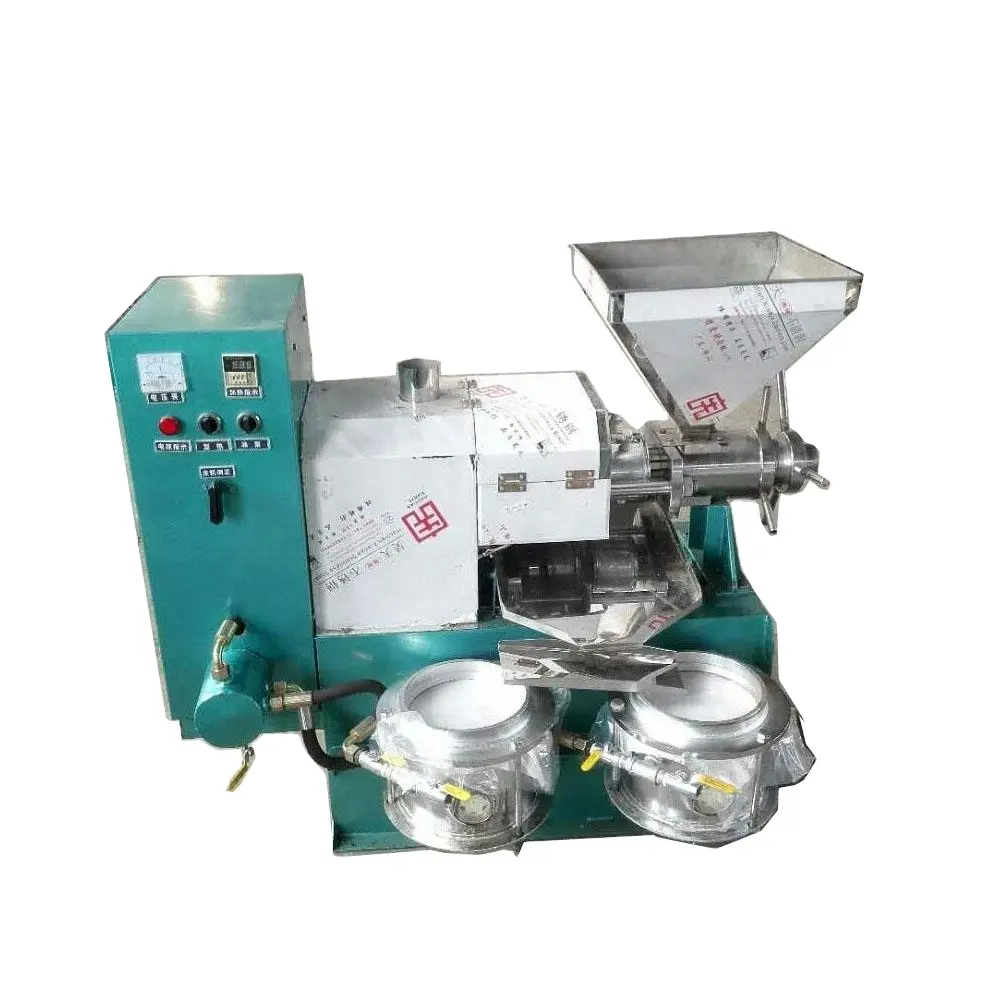 Screw pressing Oil extraction/coconut oil press/Screw copra Oil Press Machine with diesel engines