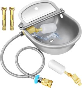 Nouvelle <span class=keywords><strong>Abreuvoir</strong></span> Automatique en Acier Inoxydable 2025 pour Bétail avec Connecteur de Tuyau et Pipette – Vente Chaude - Product Image 1