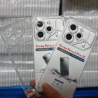 1.5MM Transparent Antichoc Doux Clair TPU Mobile Téléphone Portable Cas Pour Tecno Spark 30 Pro 4G POP 9 5G Spark GO 2025