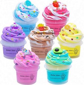 High Quality DIY <b>Slime</b> Making Kit Non-Toxic Butter <b>Slime</b> Set Soft Cotton Fluffy Foam Clay Kids Factory Wholesale Playdough <b>Slime</b> - Product Image 1