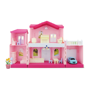 บ้านตุ๊กตาขนาดเล็กแบบ DIY บ้านตุ๊กตาน่ารักของฉันพร้อมเฟอร์นิเจอร์ - Product Image 1