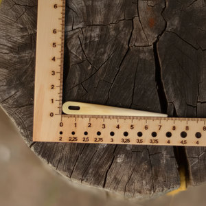 Buffalo Horn Bone Needle Pointed Embroidery Needle for <b>Wool</b> & Yarn Durable Sewing Accessory for Tufting & Sewing - Product Image 1