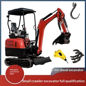 Excavadora Agrícola de 2 Toneladas para Huertos, Tres Cilindros, Refrigerada por Agua, para Proyectos Pequeños, Exportada a Europa - Product Image 1