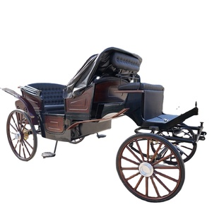 Elegante turismo victoriano turismo boda carro de caballos para la venta - Product Image 4