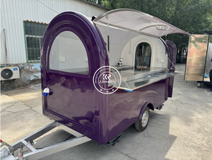 Camión de Comida Multifuncional Personalizado para Catering, Conjunto Completo de Camión de Helados con Ruedas, Parrilla Móvil de Pizza para la Calle - Product Image 3